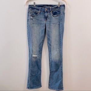 American Eagle Women’s Stretch Kick Jeans, Size 8R